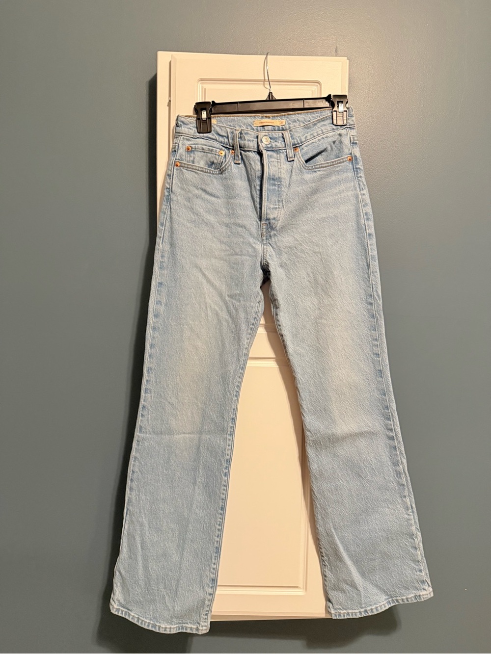 Levi's Light Blue Wedgie Bootcut High-Rise Jeans